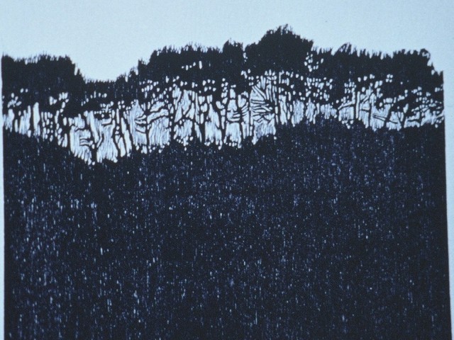 Contra luz de quebrada